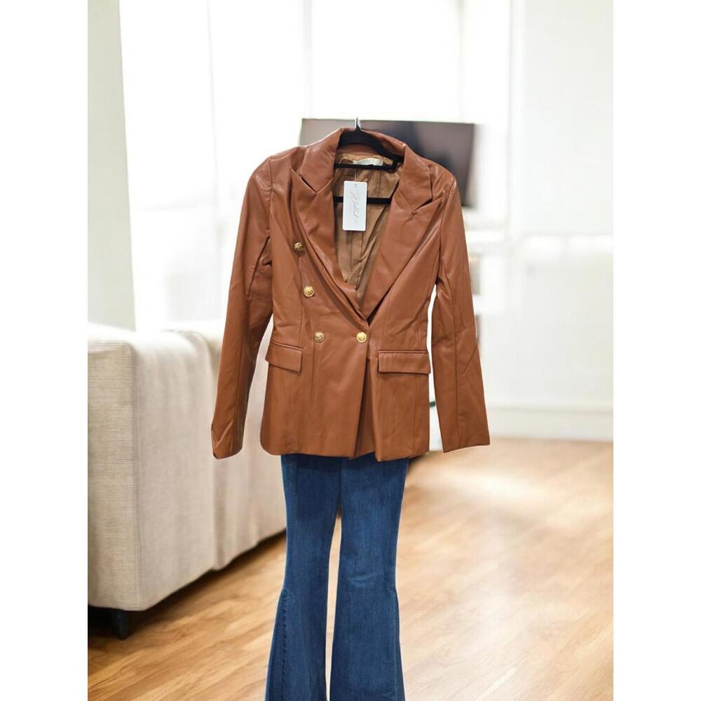 #447 - Wildcat Faux Leather Jacket - Picture 3 of 4